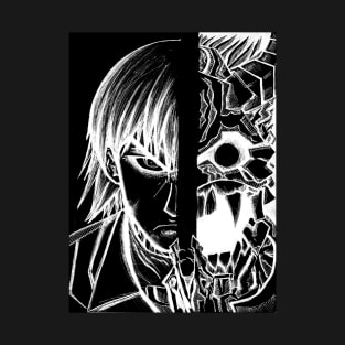 sparda in black, dante from devil may cry T-Shirt