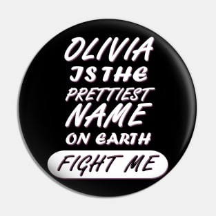 Olivia Girl's name birthday pregnant Pin