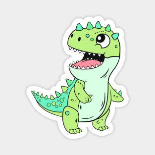 Dinosaurs for Kids, Happy Dino Character! Magnet