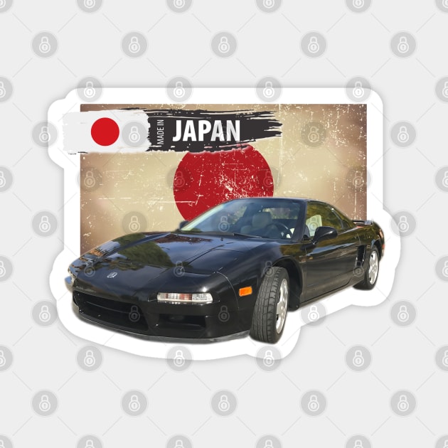1991 Acura NSX in Berlina Black 07 Magnet by Stickers Cars