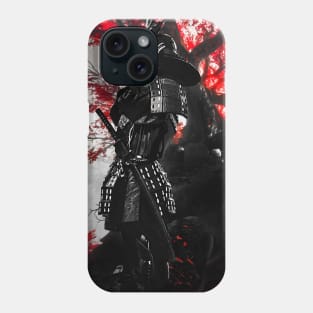 Samurai Red Tree Phone Case