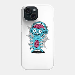 Brainy Music Monster Phone Case