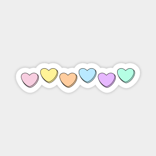 Convo Hearts Magnet