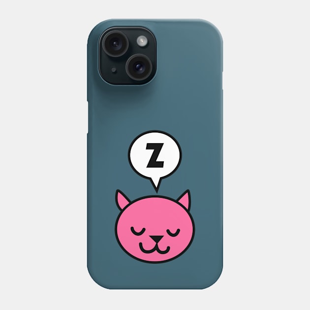 Zzz Phone Case by brightredrocket