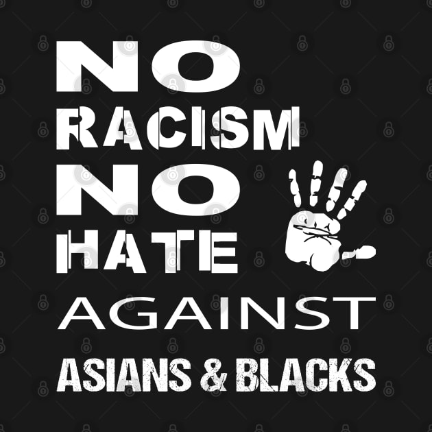 Anti-Asian racism, Anti-Asians racism, no racism no hate by egygraphics