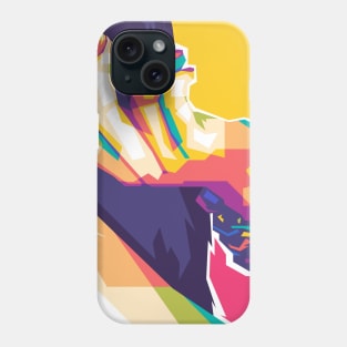 cool hand of pop art woman Phone Case