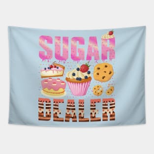 Sugar Dealer - a cake decorator design Tapestry