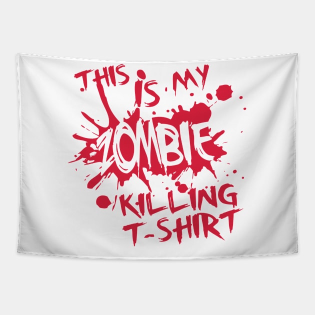 Killing Shirt Tapestry by nektarinchen