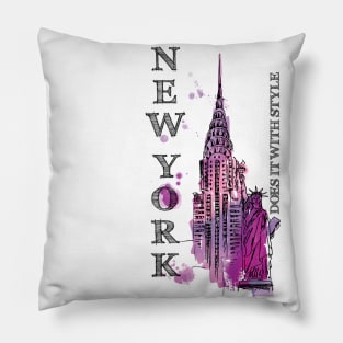 NYC Style Pillow