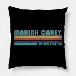 Great Gift Mariah For Name Vintage Styles Christmas 70s 80s 90s Pillow