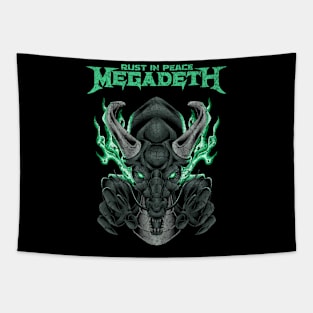 May Rust in Peace Megadeth Fanart Design Tapestry