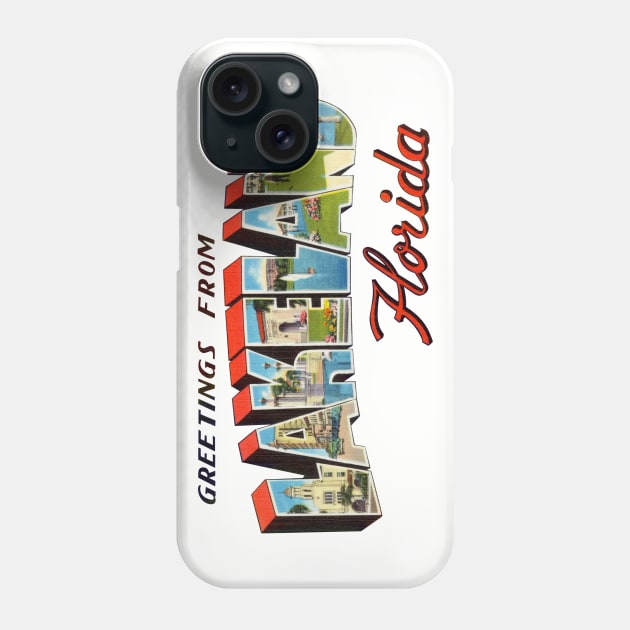Greetings from Lakeland Phone Case by reapolo