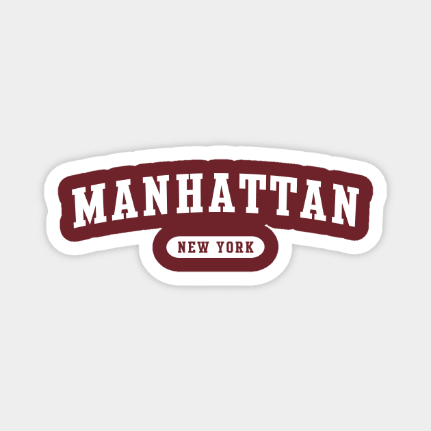 Manhattan, New York Magnet by Novel_Designs