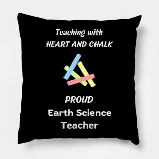 earth science teacher and professor appreciation gift design Pillow