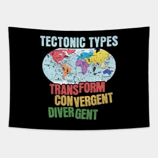 Tectonic Types Tapestry