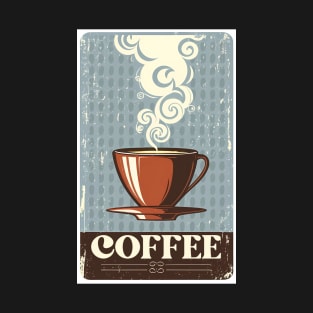 Vintage style Coffee T-Shirt
