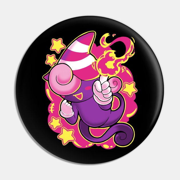 fire mage Pin by CoinboxTees