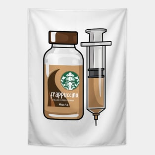 Mocha Iced Coffee Drink Injection for medical and nursing students, nurses, doctors, and health workers who are coffee lovers Tapestry