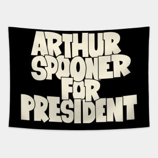 Arthur Spooner Illustration - Quirky Charm from King of Queens Tapestry