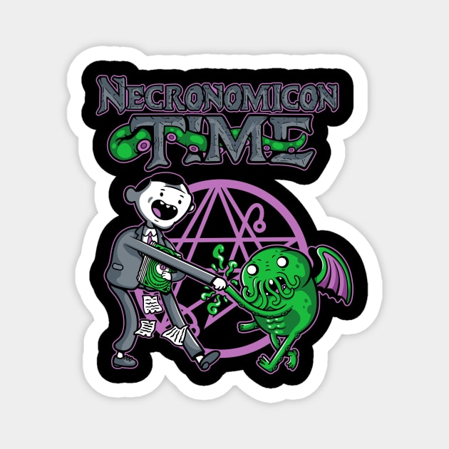 Necronomicon Time Magnet by demonigote