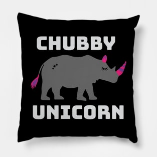 Chubby Unicorn Pillow