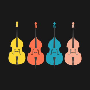 Colourful Double Basses T-Shirt