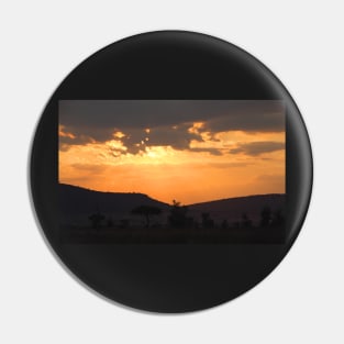 Sunset in the Serengeti Pin