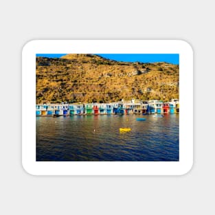 Fishing village - Milos island Magnet