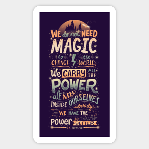 Imagine Better - Harry Potter - Sticker