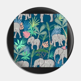 Elephant jungle Pin