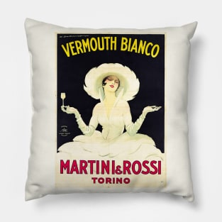 Martini la Dama Bianca Pillow