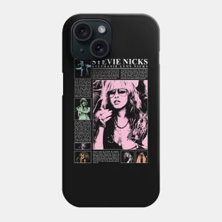 Stevie Nicks Vintage Rock Music 2023 Tour Live in Concert Phone Case