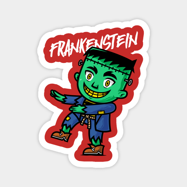 Frankenstein Magnet by krisren28