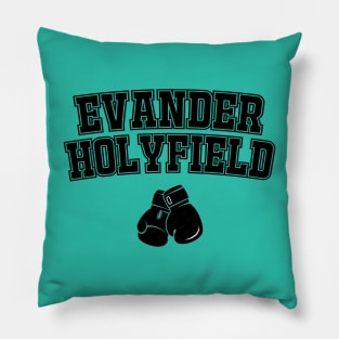 Evander Holyfield Boxing Tshirt Pillow