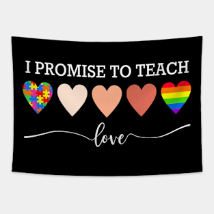 To Teach Love Autism Awareness African LGBT Pride Tapestry