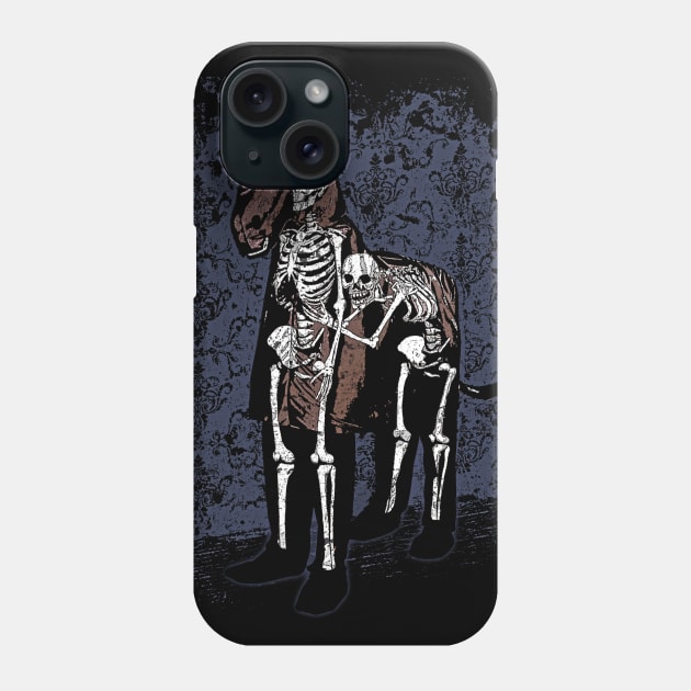 Anatomy of a Fake Horse Phone Case by bronzarino