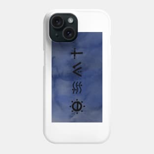 There is hope, should oceans rise and mountains fall, He will never fail Phone Case