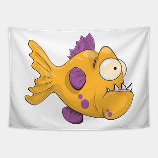 piranha Fish Tapestry