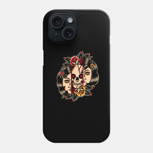 Women skull Phone Case