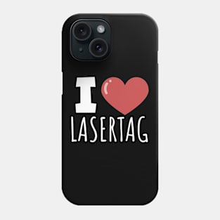 I love lasertag Phone Case