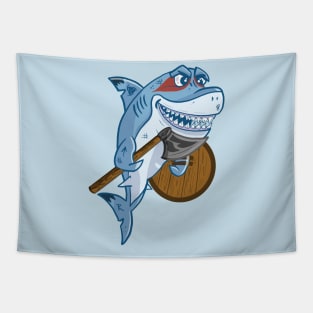 Viking Shark Tapestry