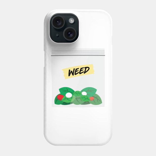 The Office – Caprese Salad Weed Ziplock Bag Toby Michael Scott Phone Case by Shinsen Merch