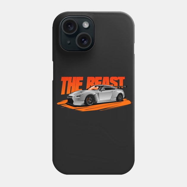 GTR 35 The Beast Phone Case by aredie19