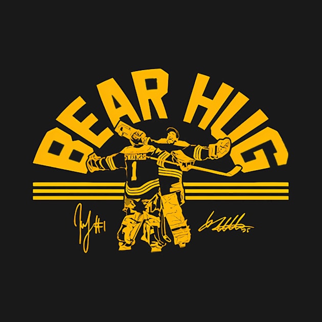 Linus Ullmark Jeremy Sway Bear Hug by binchudala