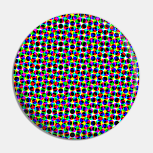 Halftone Dots Pin