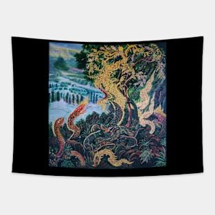 Dragon king Tapestry