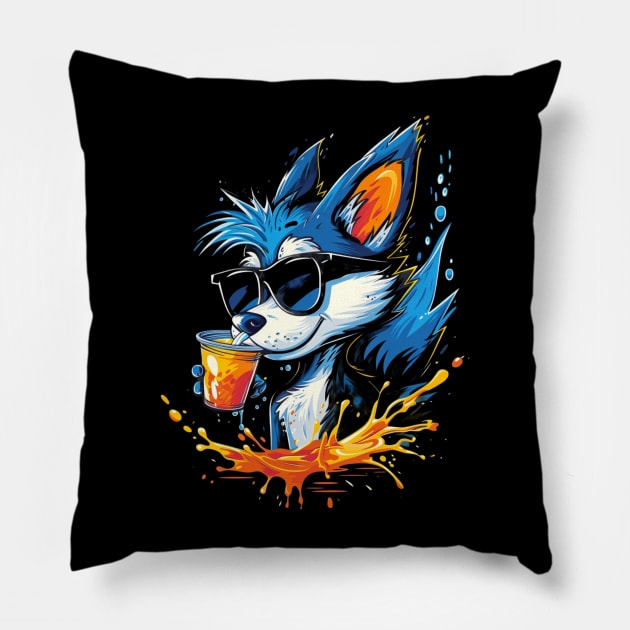 Bluey Accessibility Features Pillow by ArtByJenX