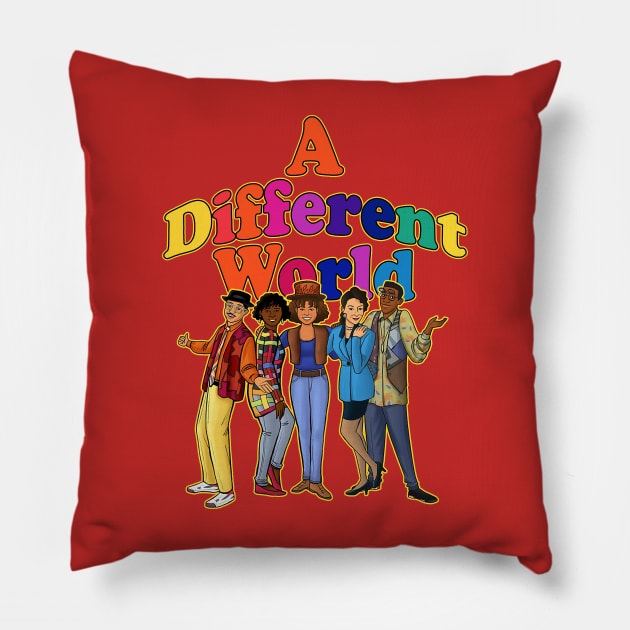 A different world tv shows Pillow by Rurulako