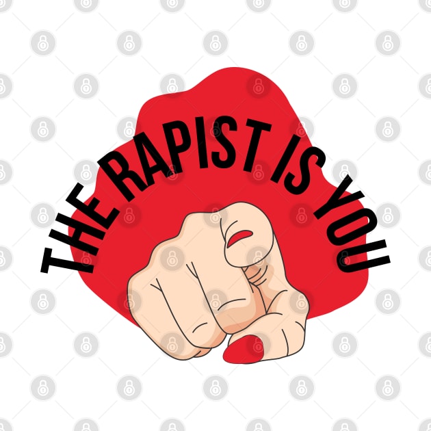 'The rapist is you' feminist protest Chile by Amelia Emmie