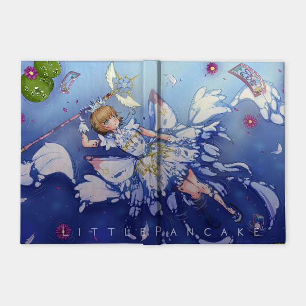 Get Wallpaper Sakura Clear Card Fanart Card Captor Sakura Notebook Teepublic Free